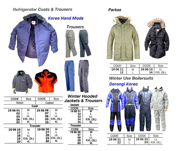 IMPA 190656 - WINTER TROUSERS SIZE  M -LARGE- X LARGE Rated for -30Â°C