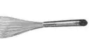 IMPA 172577 - WIRE WHIP STAINLESS STEEL, 420MM OVERALL