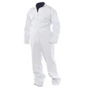 IMPA 190543 - BOILERSUIT COTTON FASTENER, TYPE WHITE SIZE LL
