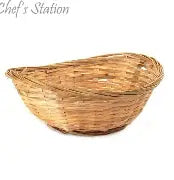 IMPA 170932 - BREAD BASKET OVAL BAMBOO, 290X180MM