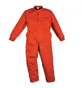 IMPA 190557 - BOILERSUIT COTTON FASTENER, TYPE ORANGE SIZE L