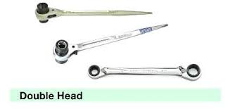 IMPA 611065 - WRENCH DOUBLE HEAD RATCHET 24*27MM