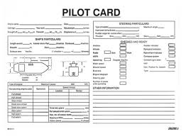 IMPA 331511 - POSTER, 420x297 MM, PILOT CARD