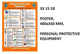 IMPA 331528 - POSTER, 480x330 MM, PERSONAL PROTECTIVE EQUIPMENT...