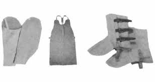IMPA 851166 - WELDERS PROTECTIVE SLEEVES FULL COWHIDE 200*550MM