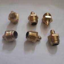 IMPA 617608 - GREASE NIPPLE STRAIGHT TYPE,BRASS PT1/4