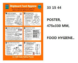 IMPA 331544 - POSTER, 475x330 MM, FOOD HYGIENE..