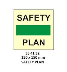 IMPA 334132 - FIRE CONTROLÂ SYMBOLS, 150x150 MM, SAFETY PLAN