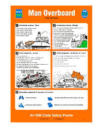 IMPA 331515 - POSTER, 480x330 MM, MAN OVERBOARD...