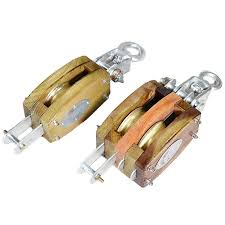 IMPA 231607 - WOOD BLOCKS SINGLE SHEAVE 8