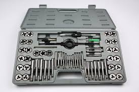 IMPA 632204 - SCREW PLATE SET METRIC COARSE, #OK100 M6 TO M30 28PCS/SET