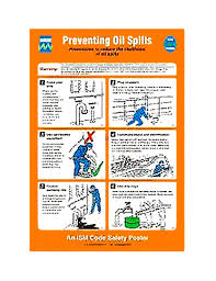 IMPA 331508 - POSTER, 480x330 MM, PREVENTING OIL SPILLS...