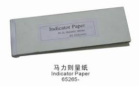 IMPA 652655 - INDICATOR PAPER 66*146MM