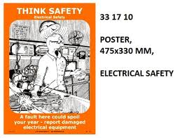 IMPA 331710 - POSTER, 475x330 MM, ELECTRICAL SAFETY