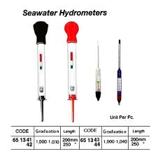 IMPA 651344 - SEAWATER HYDROMETER 1.0-1.040