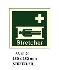 IMPA 334121 - IMOÂ SYMBOLS, 150x150 MM, STRETCHER
