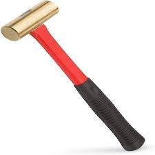 IMPA 612696 - BRASS HAMMER HANDLED 4P