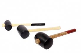 IMPA 612754 - HAMMER RUBBER HANDLED, 67MM DIAM NO.1-1/2 (0.82KGS)OFFER 750G