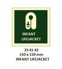 IMPA 334142 - IMOÂ SYMBOLS, 150x150 MM , INFANTS..
