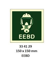 IMPA 334129 - IMOÂ SYMBOLS, 150x150 MM, EEBD