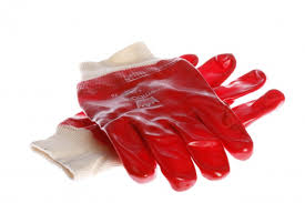 IMPA 190131 - OIL/ACID RESISTANT PLASTIC GLOVES  SHORT