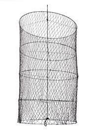 IMPA 370582 - DAY SIGNAL-BLACK CYLINDRICAL SHAPE NET 610MM