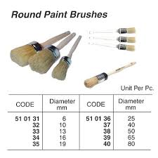 IMPA 510137 - ROUND PAINT BRUSH 40MM