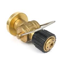 IMPA 330843 - STORZ BRASS FOG NOZZLE 3-POSITON 65A